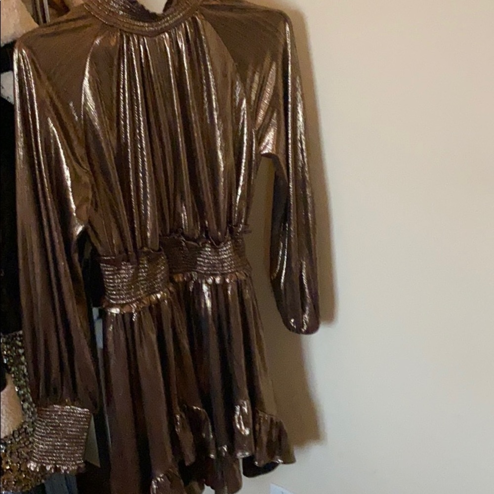 Gold Dress